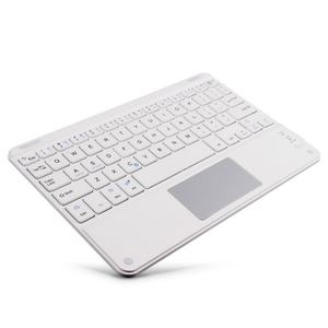 Clavier sans fil universel mini ultra-fin de 10 pouces avec pavé tactile, clavier BT avec pavé tactile - Product Image 5