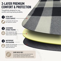 Tapis de pique-nique imprimé personnalisé, pliable, extra large, anti-sable, imperméable, rembourré, portable pour l'extérieur