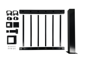 Sistema de Barandilla Modular de Aluminio Moderno Popular BH para Balcón y Terraza con Opciones Personalizables y Garantía de por Vida - Product Image 3