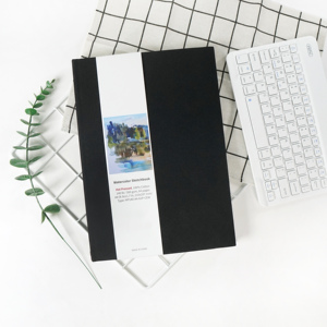 Livre <span class=keywords><strong>de</strong></span> coloriage aquarelle à couverture rigide imprimé personnalisé carnet <span class=keywords><strong>de</strong></span> croquis pour adultes et étudiants <span class=keywords><strong>cahier</strong></span> <span class=keywords><strong>de</strong></span> fournitures scolaires pour enfants - Product Image 4