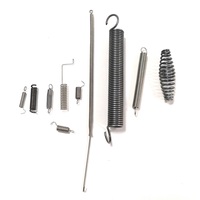 Micro petit ressort de tension en acier inoxydable personnalisé ressort d'extension long et large de haute qualité avec crochets