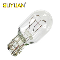 Ampoule de frein de voiture en verre étanche W21/5W 12V 7443 T20, lumière halogène de voiture