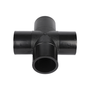 Chất lượng cao pe100 PN10 PN16 mông Fusion phụ kiện HDPE nhựa Phụ Kiện <span class=keywords><strong>4</strong></span> cách bằng nhau chéo cho cấp nước - Product Image 6