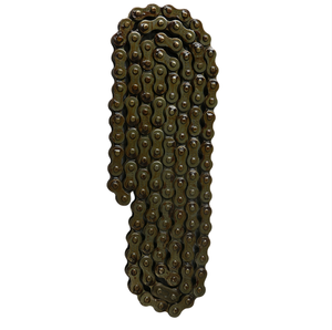 SWICOO Durable 420 Chaîne 132 Maillons pour 110cc <span class=keywords><strong>125</strong></span> <span class=keywords><strong>YX</strong></span> Lifan Zongshen Pit Dirt Bike SSR XR50 CRF50 - Product Image 1