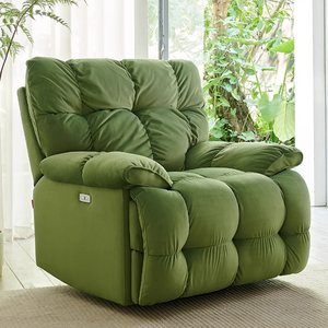 LRSF-05 เก้าอี้พักผ่อนแบบเดี่ยว Lazy Space สำหรับห้องนั่งเล่น ปรับเอนนอนได้ หมุนได้ นั่งสบาย ดีไซน์หรูหราทันสมัย - Product Image 1