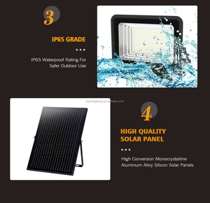 Nhà Sản Xuất Năng Lượng Mặt Trời Nhẹ Lũ Lụt Ánh Sáng 30W 50W 100W 200W 300W 400W 500W Có Thể Sạc Lại Năng Lượng Mặt Trời Vườn Ánh Sáng Với IP65 Không Thấm Nước ABS - Product Image 6