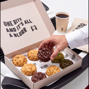 Caja de Envío de Alimentos Personalizada con Bandeja Interior para <span class=keywords><strong>Sushi</strong></span>, Panadería, Pasteles, Postres y Empaque de Alimentos Premium con Impresión Personalizada - Product Image 2
