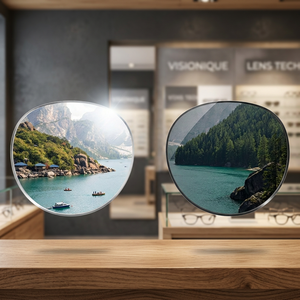 เลนส์แว่นกันแดดโพลาไรซ์ทรงกลม CR39 สำเร็จรูป รุ่น Single Vision Stock 1.5 สีเทา/น้ำตาล/เขียว พร้อมเคลือบแข็ง HC PLANO ขนาด 75 มม. - Product Image 3