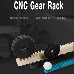 Chuyên nghiệp Cung cấp CNC linh hoạt Nylon bánh răng giá và Bánh Răng Truyền MC Nylon bánh răng giá