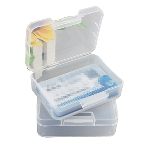 Boîte plastique transparente pour petits objets, boîte de rangement pour accessoires de manucure, petits casiers à vis, récipients pour perles - Product Image 5