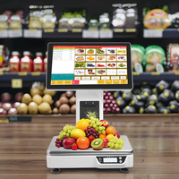 Terminal Punto de Venta Sunson Factory con Pantalla Táctil de 15.6 Pulgadas, Windows y Android, Cámara con IA, Reconocimiento Inteligente de Alimentos y Báscula