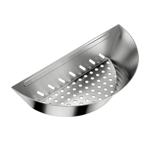 Pinnovo Char-Basket Soportes para <span class=keywords><strong>Briquetas</strong></span> de Carbón de Acero Aluminizado, Cestas para Combustible para Asado Indirecto, Compatibles con Parrillas de Carbón Más Grandes - Product Image 3
