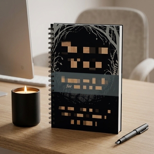 Diario de Trabajo con Sombras de Diseño Original y Guía para Principiantes, Cuaderno Espiralado para la Exploración del Consciente y el Inconsciente - Product Image 4