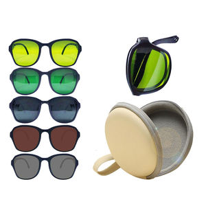 カスタマイズ可能なOD3ODMOEMレーザーゴーグル190-2000nmLEDライト保護折りたたみ式安全メガネ目の保護用 - Product Image 5