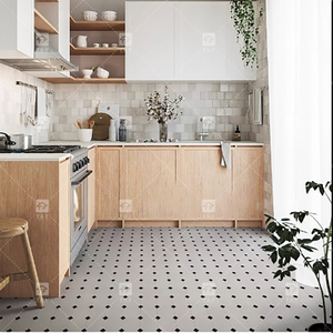 Calacatta trắng đá cẩm thạch tự nhiên khảm gạch ốp tường không đều để trang trí nhà với giá tốt - Product Image 5