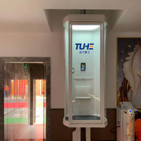 TUHE 2 Stops Home Elevator Lift Villa Small Elevator Lift Home Capsule Elevator