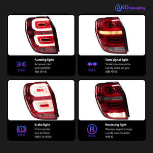 ไฟท้ายรถ Chevrolet Captiva 08-17ชุดประกอบไฟท้าย LED รุ่นอเมริกันดัดแปลงไฟเบรคเลนส์สีแดง - Product Image 4