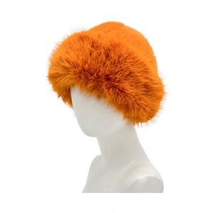 Sombrero de Pescador de Piel Sintética Cálido y a la Moda, en Oferta, Colorido, Grueso para Invierno, de Color Sólido y Felpa - Product Image 6