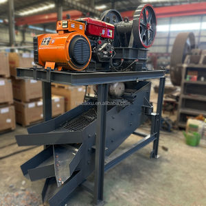 Trituradora de Mandíbulas Móvil Combinada en Oferta, Trituradora de Piedra de Cuarzo para Minerales y Rocas con Criba Vibratoria - Product Image 4