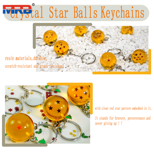 Llavero de Bola de Cristal de Anime <span class=keywords><strong>Dragon</strong></span> <span class=keywords><strong>Ball</strong></span>, Colgante de 1-7 Estrellas para Fans del <span class=keywords><strong>Cosplay</strong></span> - Product Image 3