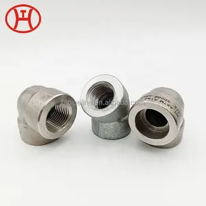 ASME MSS cs ss bw sw stainless steel threaded fittings 90 degree bend elbow 90 deg. 16" carbon steel material elbow suppliers