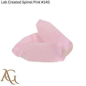 Espinela Cultivada en Laboratorio, Espinela Rosa Creada en Laboratorio # 140 bolas de piedras preciosas sintéticas en bruto, materia prima simulada creada por fusión de llama - Product Image 3