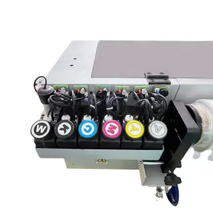 30cm cup Wraps Uv Dtf Digital Roll To Roll Label Printer Small Sticker Printer with laminating all in one from Doyan