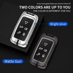 Satisfaction Low MOQ Funda de silicona para llave de coche de aleación de zinc con llavero - Product Image 4