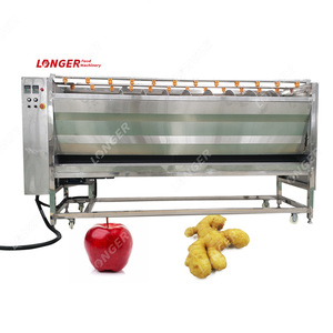 Industrielle Gemüsewaschmaschine Schäler Spinat-Reiniger Kartoffelschäler Süßkartoffel-Waschmaschine - Product Image 6