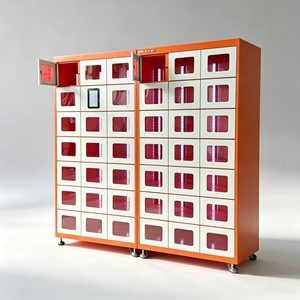 Casier intelligent personnalisé et pratique pour la livraison de repas à emporter – Armoire de réception intelligente sans contact avec chauffage et réfrigération des aliments - Product Image 3