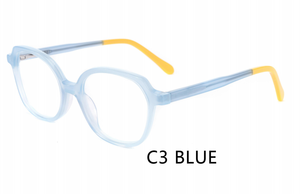 Tối ưu hóa đọc sách cận thị kính khung cho trẻ em và thanh thiếu niên bền nhẹ full-rim vuông ống kính phẳng Kính mắt khung - Product Image 3