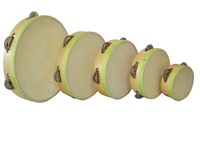 Orff 8" Handheld Percussion Drum Kids Folk Music Teaching Instrument Eco-Friendly Durable Festive Celebrations Music Education