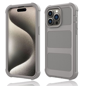 Coque de téléphone robot 4ème génération en gros, antidérapante et robuste avec béquille et étui pour iPhone 11 12 13 14 15 16 17 Pro Max - Product Image 4