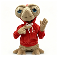 Figurine en peluche Alien Doll ET avec sweat à capuche rouge