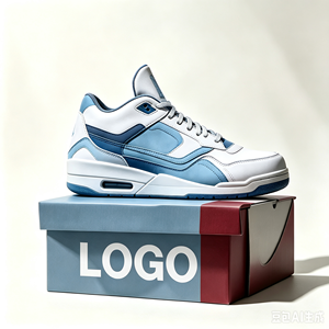 Vente en gros de baskets décontractées personnalisées avec logo, baskets de style basket-ball pour hommes et femmes, chaussures de rue de qualité supérieure, 4 Retro Black Cat FV5029-010 - Product Image 3