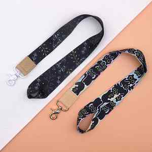 Correas Personalizadas de Poliéster para Tarjetas de Identificación de Empleados, Correas Tejidas para el Cuello con Diseño Jacquard, Cuerda de Poliéster para Colgar Permisos de Trabajo con Gancho - Product Image 3