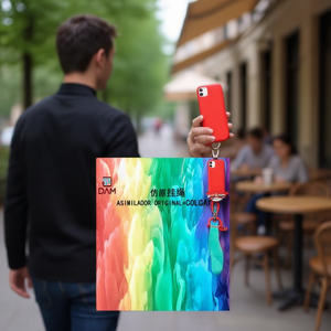 Funda para teléfono DAM con cordón para iPhone 7 Plus 8 Plus, funda con correa de estilo original - Product Image 2