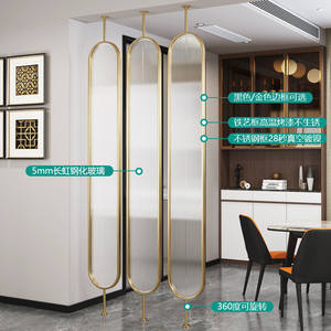 <span class=keywords><strong>Cloison</strong></span> de séparation de style nordique, luxe léger, pour l'entrée/le hall de la maison, verre trempé Longhua, séparateur de pièce, mur, personnalisable - Product Image 3