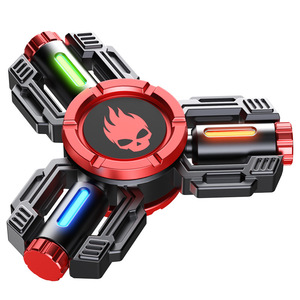 Fidget Spinner en silicone Silver Shadow, qui brille dans le noir, écologique, pour soulager le stress, jouet sensoriel pour enfants et adultes, autisme, TDAH - Product Image 5