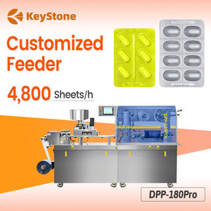 Máquina de Envasado de Blíster de Plástico y Aluminio Totalmente Automática DPP para Empaquetado de Tabletas - Product Image 1