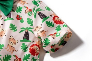 Enfants vêtements d'été imprimé Costume vêtements pour enfants 1 à 6 ans garçons <span class=keywords><strong>mode</strong></span> costumes pantalons courts vêtements de vacances - Product Image 3