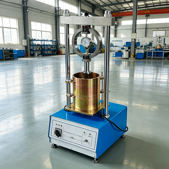 CBR & Marshall Stability Tester 60kN 3 Speeds ASTM AASHTO 152mm Mold Marshall Pressing Head (101.6mm) 220mm Two-Column Spacing