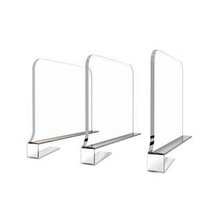 Separador de Estantes de Acrílico Transparente, Rectangular, Duradero, para Almacenamiento en Armarios, Productos para el Hogar - Product Image 4