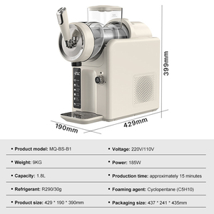 Macchina Elettrica Tutto in Uno per Bevande Ghiacciate 1.8L, Gelatiera, Macchina per Slushy, Margarita Ghiacciata per Uso Domestico - Product Image 6