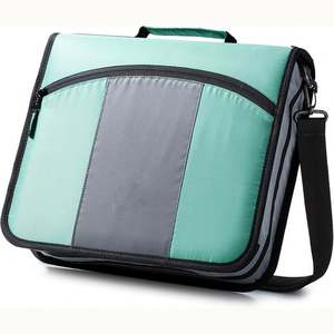 Free Sample BSCI 500 Sheets Capacity Multi-Pocket School <b>Binder</b> <b>3</b> <b>Ring</b> 2 Inch Zipper <b>Binder</b> with 13-Inch Tablet - Product Image 1