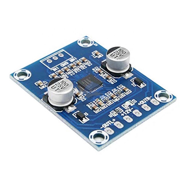XH-M200 DC 12V PAM8610 2.0 Digital Amplifier Power Module LCD TV Mini Audio Speaker Diy Electronic PCB Board