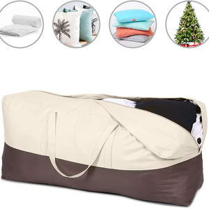 Borsa di stoccaggio impermeabile dell'albero di Natale <span class=keywords><strong>mobili</strong></span> e borsa regalo di organizzazione per la conservazione dei vestiti - Product Image 4