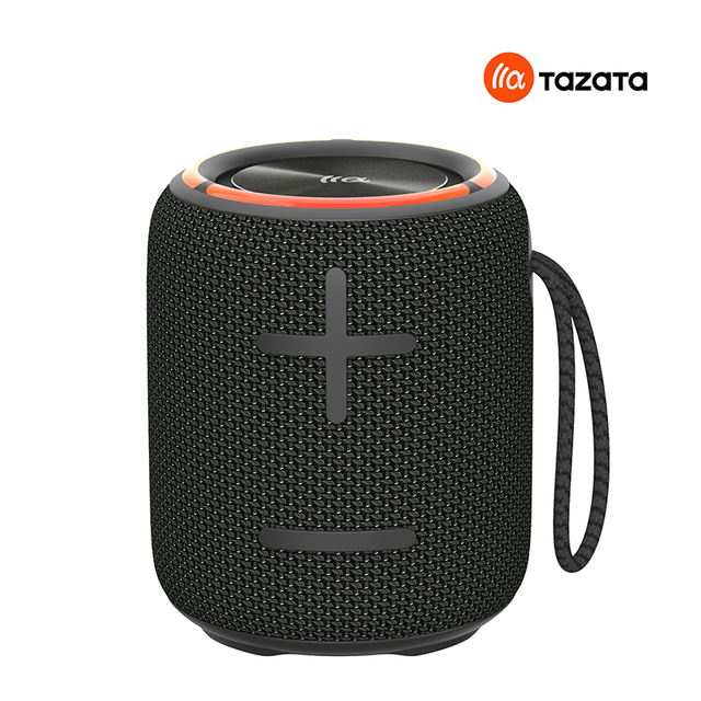 Wireless Speaker 3D Stereo Bass Portable Speaker IPX7 Waterproof with TWS Boombox Colorful Lights Dual Speaker