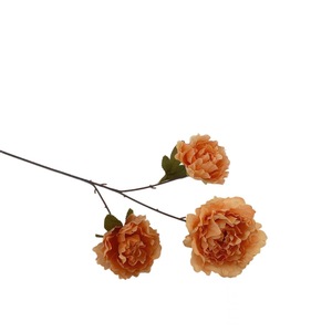 Artificial Peony <b>Flowers</b> <b>Single</b> Branch Silk High Simulation Wedding Decorations Home Decoration Outdoor Photography Props - Product Image 5