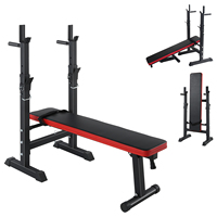 Banc de musculation inclinable réglable pour exercices abdominaux avec support pour barre d'haltères – Fournisseur d'usine